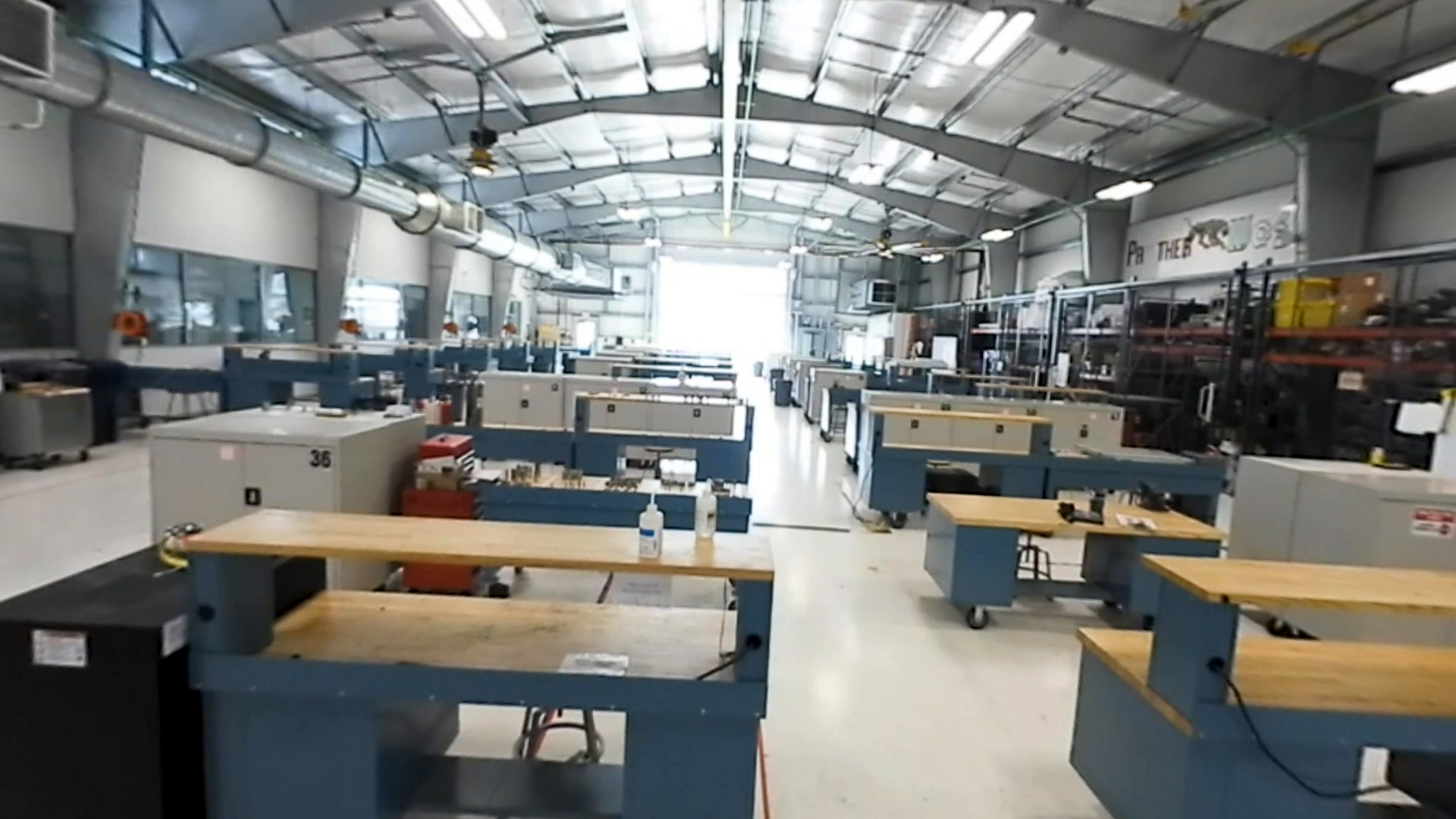Assembly workspace at Florida Tech